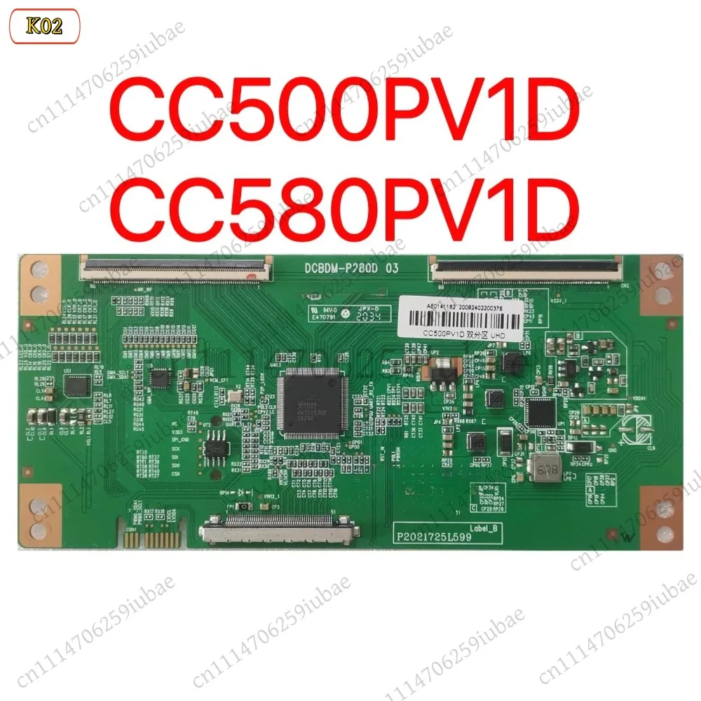 LJ_Upgraded Logic Board CC500PV1D CC580PV1D DCBDM-P280D-03 4K 2K Electronic Component Motherboard Replacement