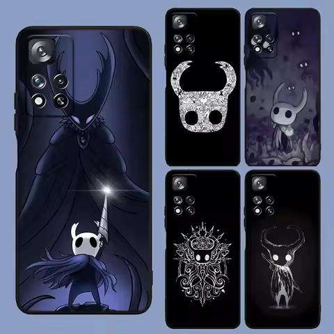 H-Hollow Knight Phone Case For Samsung Galaxy A13,A21s,A22,A31,A32,A52,A53,A71,A80,A91 Soft Black Cover