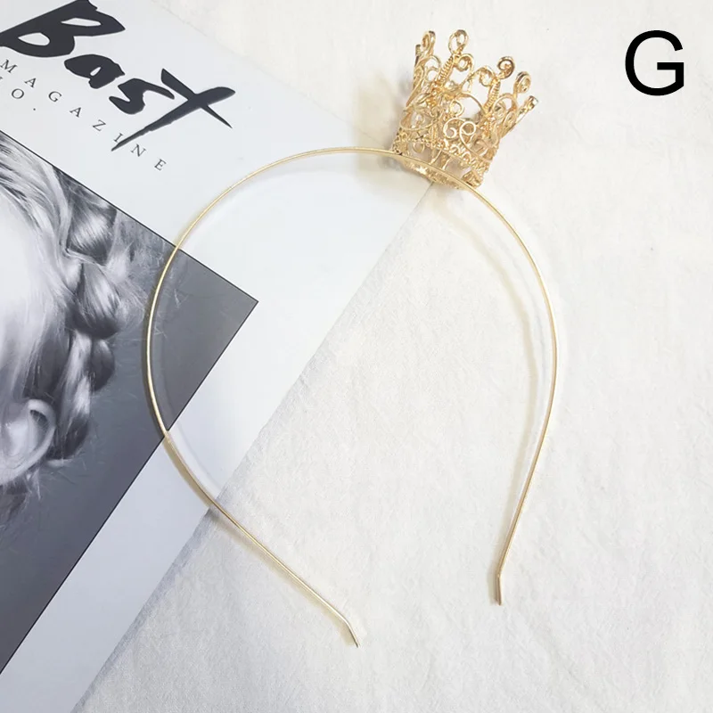 Children Crown Princess Pearl Crystal Hair Comb Girls Birthday Party Hair Hoop for Rhinestone Hair Ornaments party Accessories