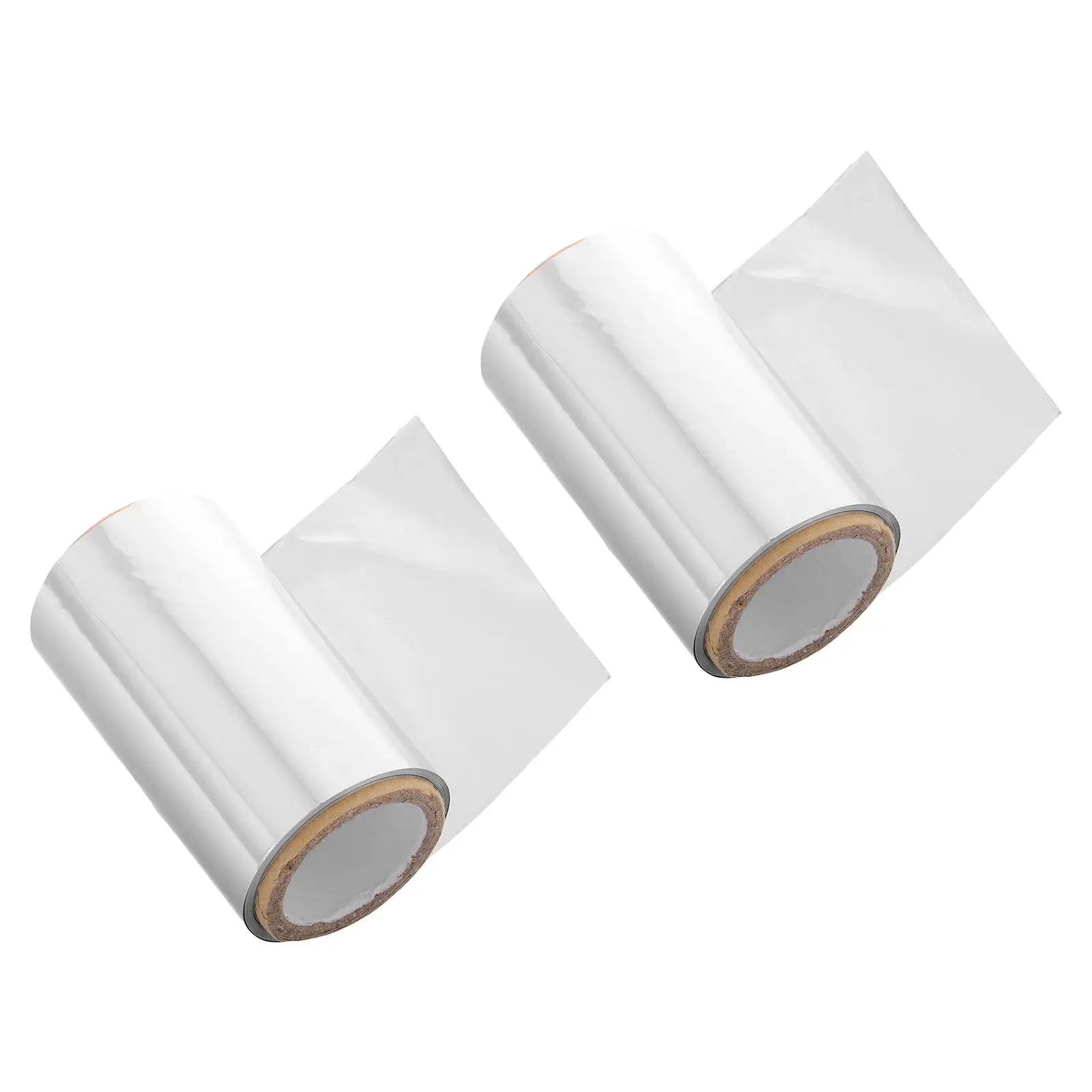 

2 рулона алюминиевой фольги для окрашивания волос, термостойкая фольга для парикмахерских, фольга для окрашивания, завивки и укладки