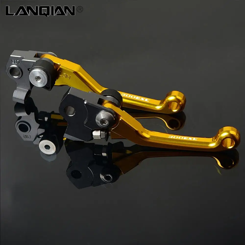 For 300 EXC SIXDAYS 300EXC 2003-2018 2015 2016 2017 Brake Clutch Lever Dirt Pit Bike Brake Clutch Levers Grips Accessories