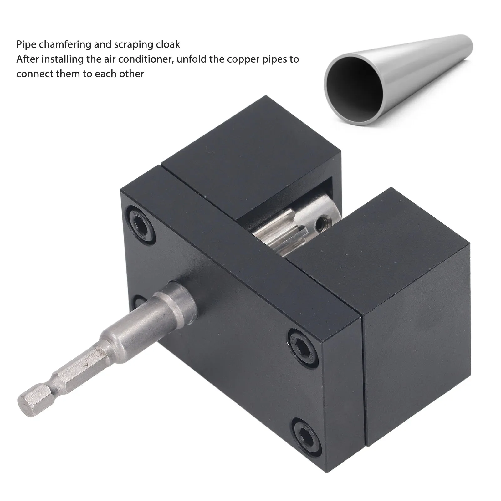Impact Power Assisted Crimper Stainless Steel Duct Swaging Tool High Efficiency Metal Pipe Crimper Duct Crimper