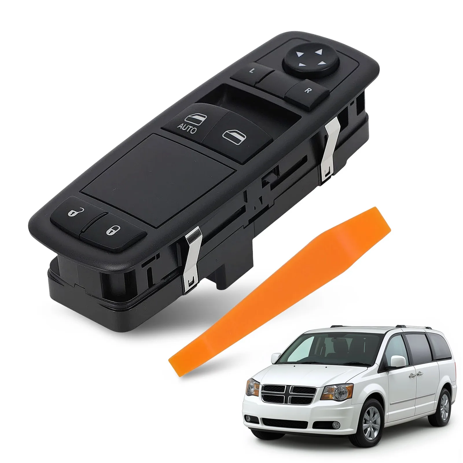 Front Left Power Window Switch for Dodge Grand Caravan 3.6L 2012-2015 68110870AA