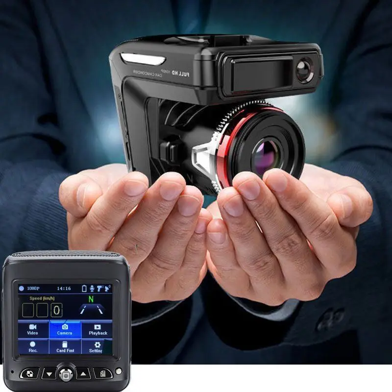 2024 Car DVR Recorder Rad Detector X7-Plush X K Ka Ku Laser Anti Full Band 2 In 1 Car detector FHD1080P Dash Cam Recorder