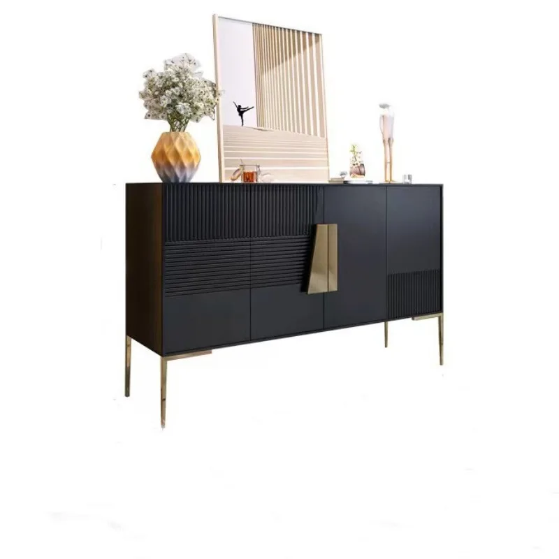 

against the wall, side cabinet living room household partition cabinet, slate sideboard, simple wall decoration cabinet