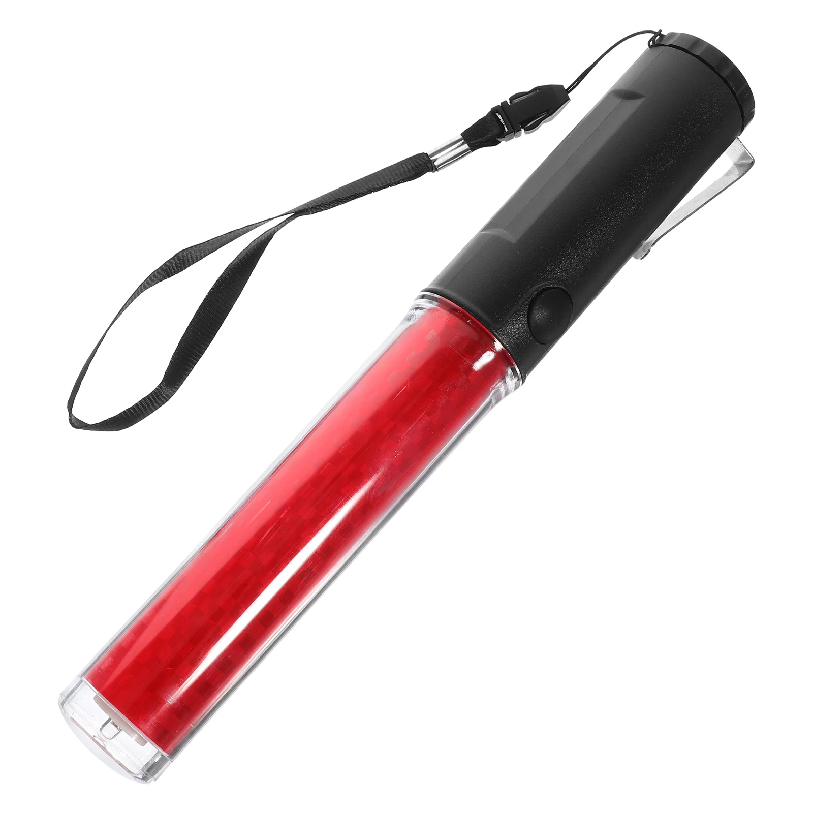 

26cm LED Warning Light Red Glow Stick Traffic High Brightness Reusable Lighting Tool Evacuation Alert