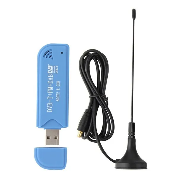 USB 2.0 Digital DVB-T SDR+DAB+FM HDTV TV Tuner Receiver Stick RTL2832U+R820T2