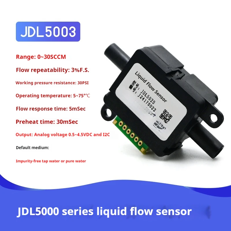 High Precision Liquid Flow Sensor for Water Purifier Filtration System 700 mL/min Flow Meter 30 PSI Drinking Water Application - view 5