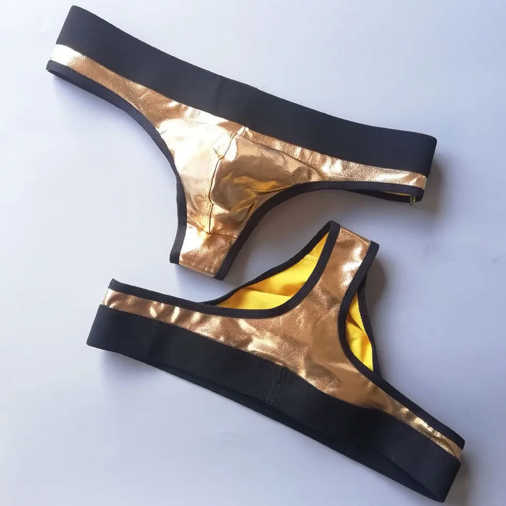 

G-String Panties Lacquer Thong Brand New Item Classic Theme Comfortable Fit Elastic Waistband Fitted Cut For Everyday Wear