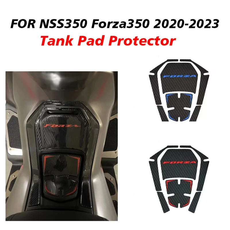 

350 Tank Pad Protector for Honda NSS350 Forza300 125 20-23, Motorcycle Sticker, Fuel, Knee Grip, Side Traction