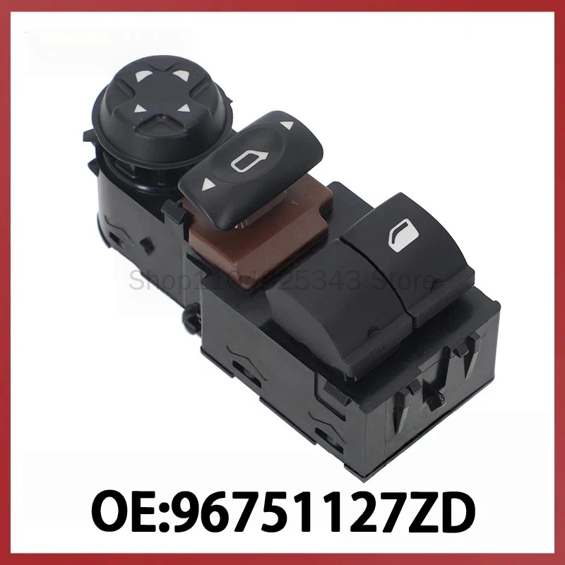 

96751127ZD for Peugeot Auto Parts Glass Lift Switch Power Window Switch