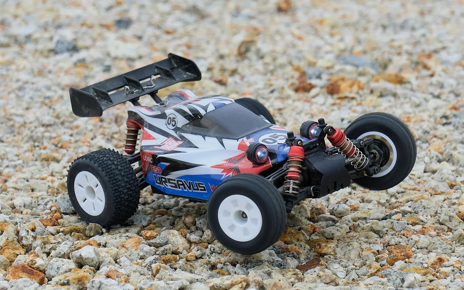 Udir/C Ud1805 Pro 1/18 2.4Ghz Rc Auto Borstelloze Motor 50 Km/h Hoge Snelheid Off Road 4wd Afstandsbediening Raceauto Speelgoed