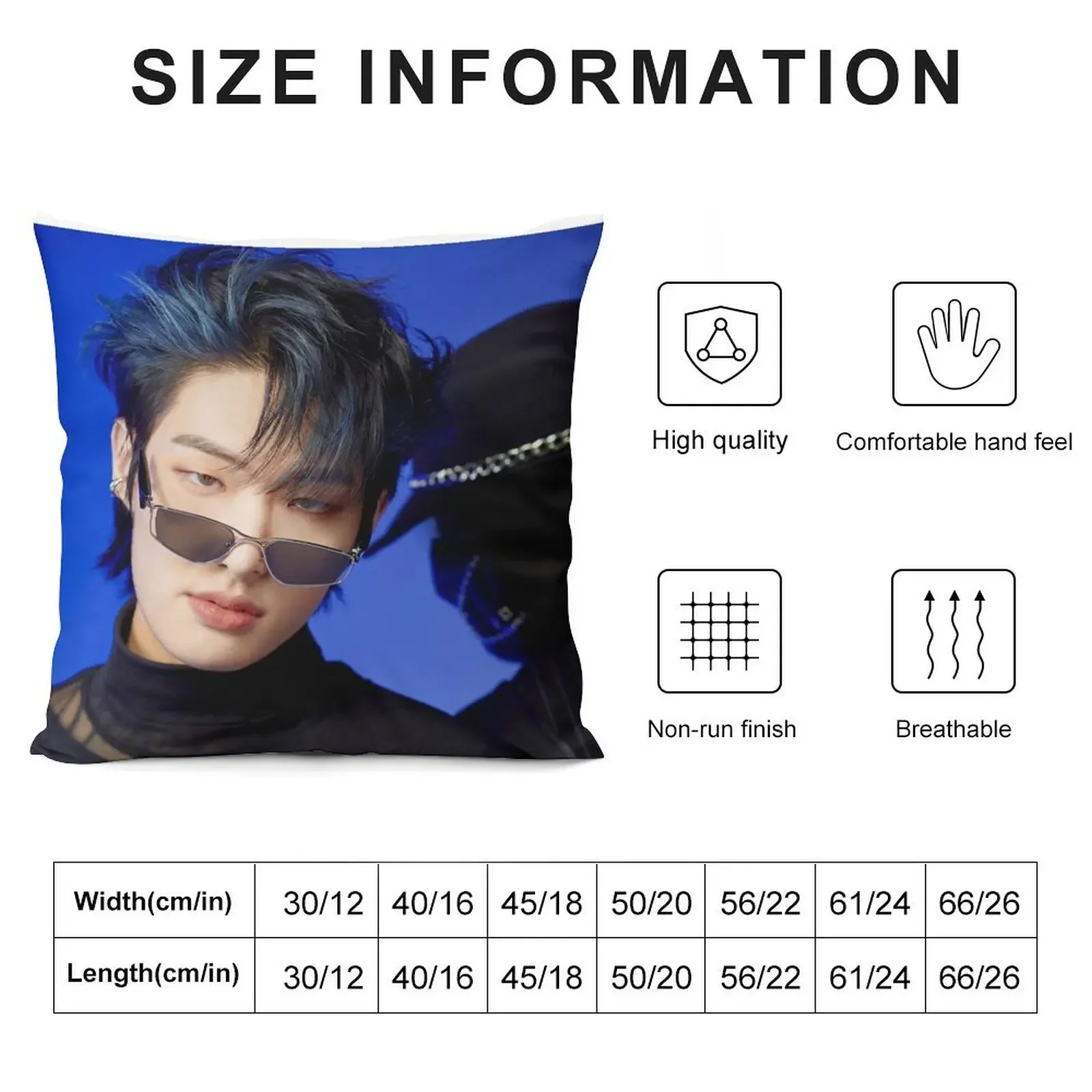 ATEEZ MINGI THE WORLD EP.1 : MOVEMENT GUERRILLA Throw Pillow pillow pillowcase Pillow Cases Decorative