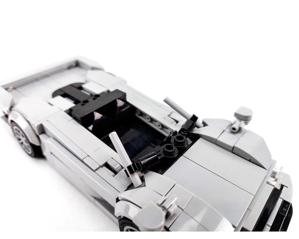 MOC CLK GTR Racing Car Building Blocks 314pcs DIY Assembly Bricks Model Collectible Display Toy Gift view 5