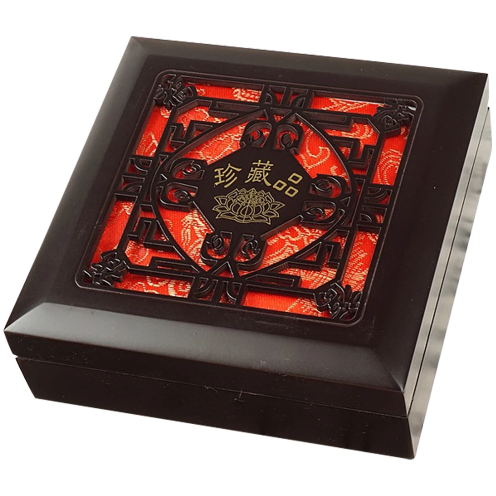 

Wooden Jewelry Box Case Retro Storage Case for Bracelet Watch Compact Protective Storage Display Gift Idea