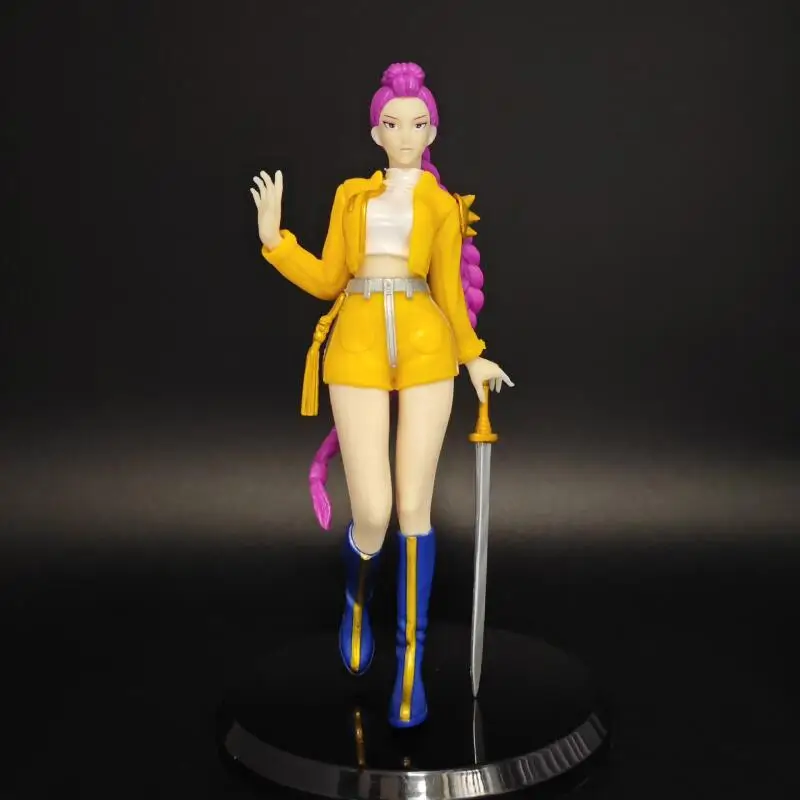 19.5cm 애니메이션 만화 케이팝 데몬 헌터즈 루미 미라 조이 데스크탑 장식 Y2K 창의적인 신상 피규어 모델 친구 선물