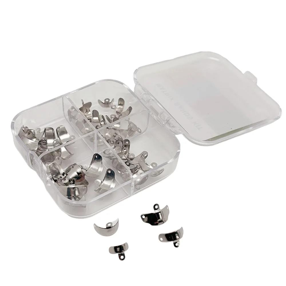 العصابات مصفوفة الأسنان الاقسام احيط المعادن 3.5 4.5 5.5 6.5 مللي متر أدوات ترميم الأسنان لوازم طب الأسنان