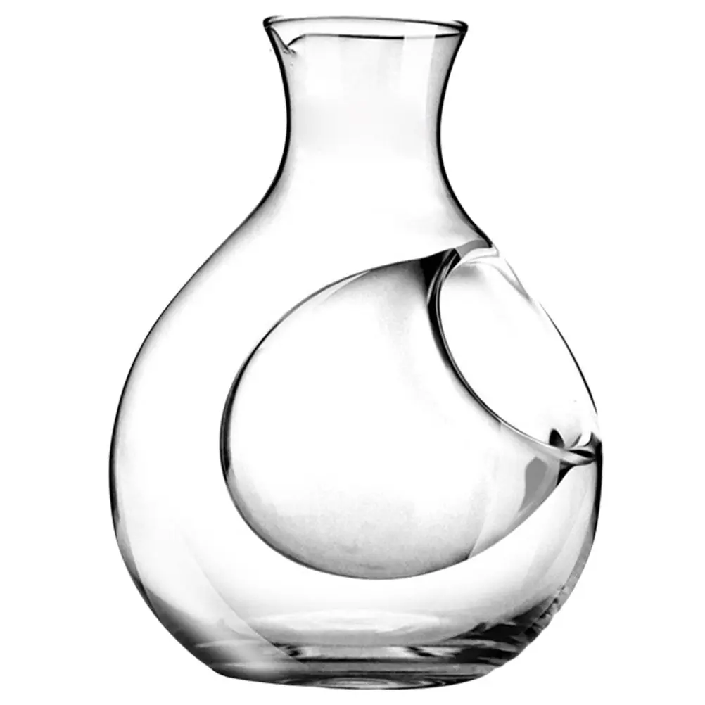 250Ml Ice Wine Decanter Premium Glass Decanter Red Wine Distributor for Home Bar Restaurant Hotel Use Drink Distributor