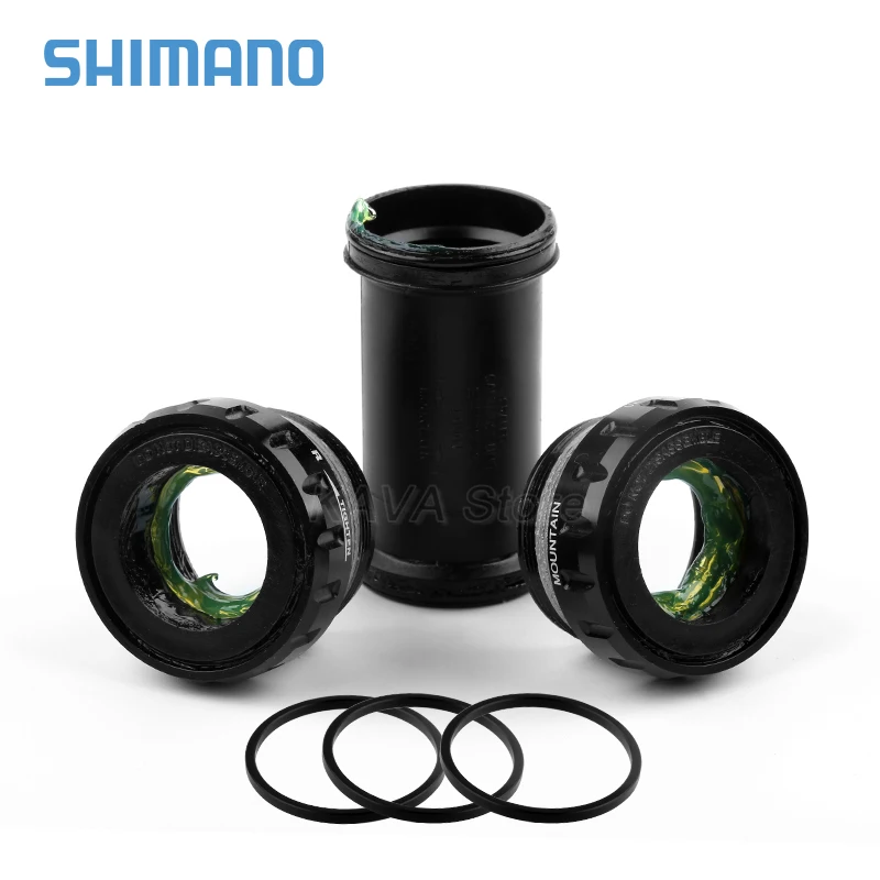 Shimano Deore XT MT800 BSA Bottom Bracket BB52 68/73mm Central Movement BB-MT500 PA Press Fit 89.5/92mm Hollowtech II MTB Part