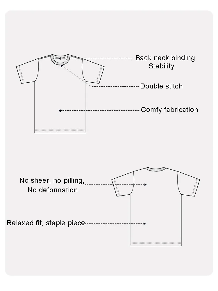 Men's Combed Cotton Short Sleeve T Shirt Quick Dry Essential Tees Tops Summer