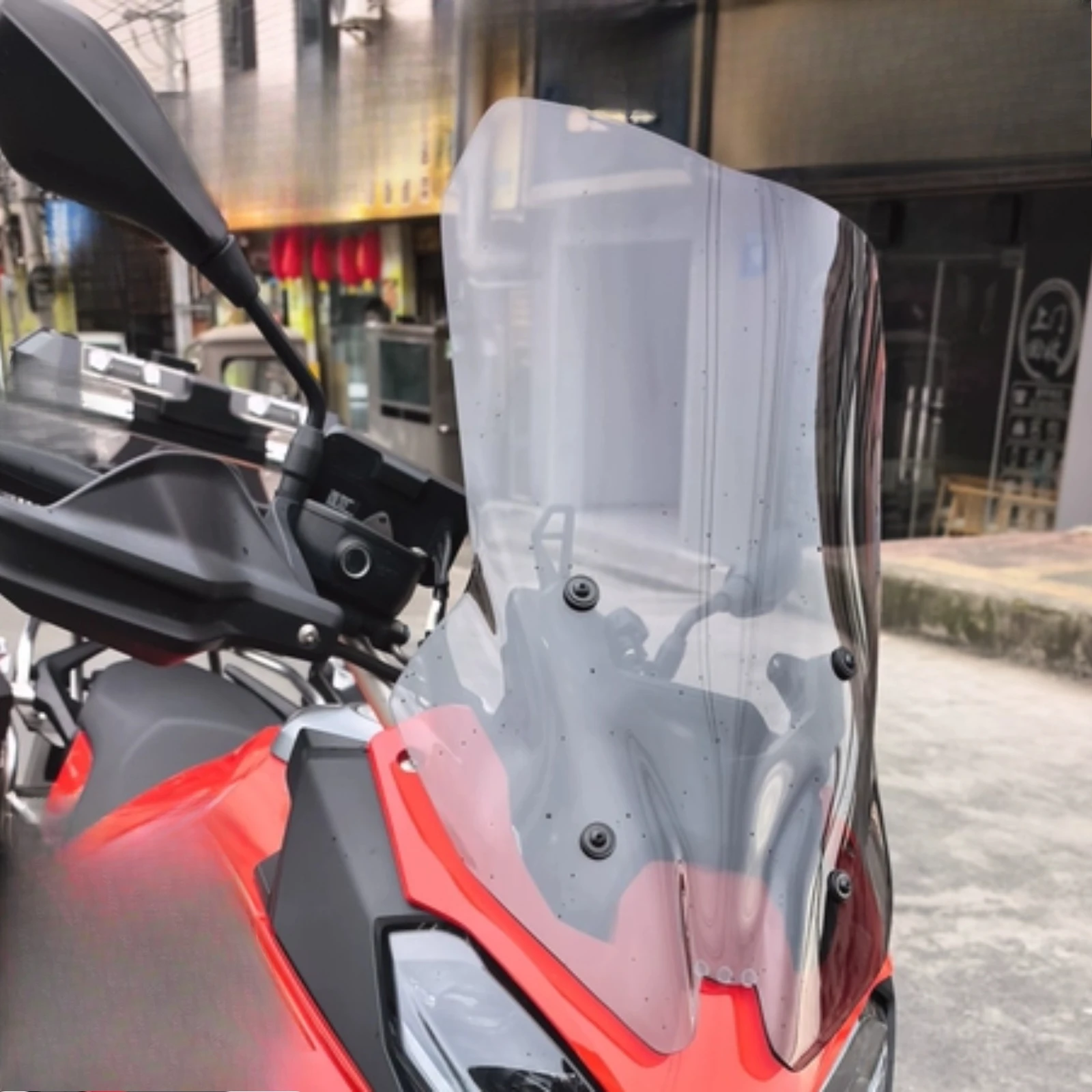 Motorcycle Modified Windshield Wind Deflector For BMW F900XR F900-XR F900XR Heightened Windshield Front Glass Accessories