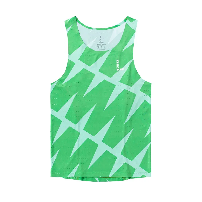 Summer Basketball Soft Fabric Seamless Marathon  Running Sport Vest  Top Track Field Training jersey shirt