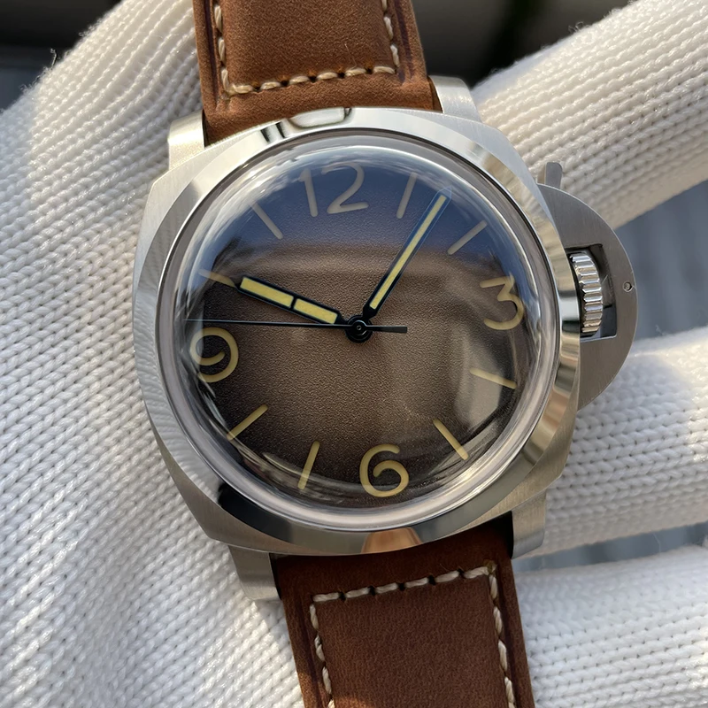 

Мужские автоматические часы STEELDIVE, спортивные механические наручные часы 47 мм, 100 АТМ, водонепроницаемые, C3, со светящимся сапфиром, NH35, защитная мостовая корона