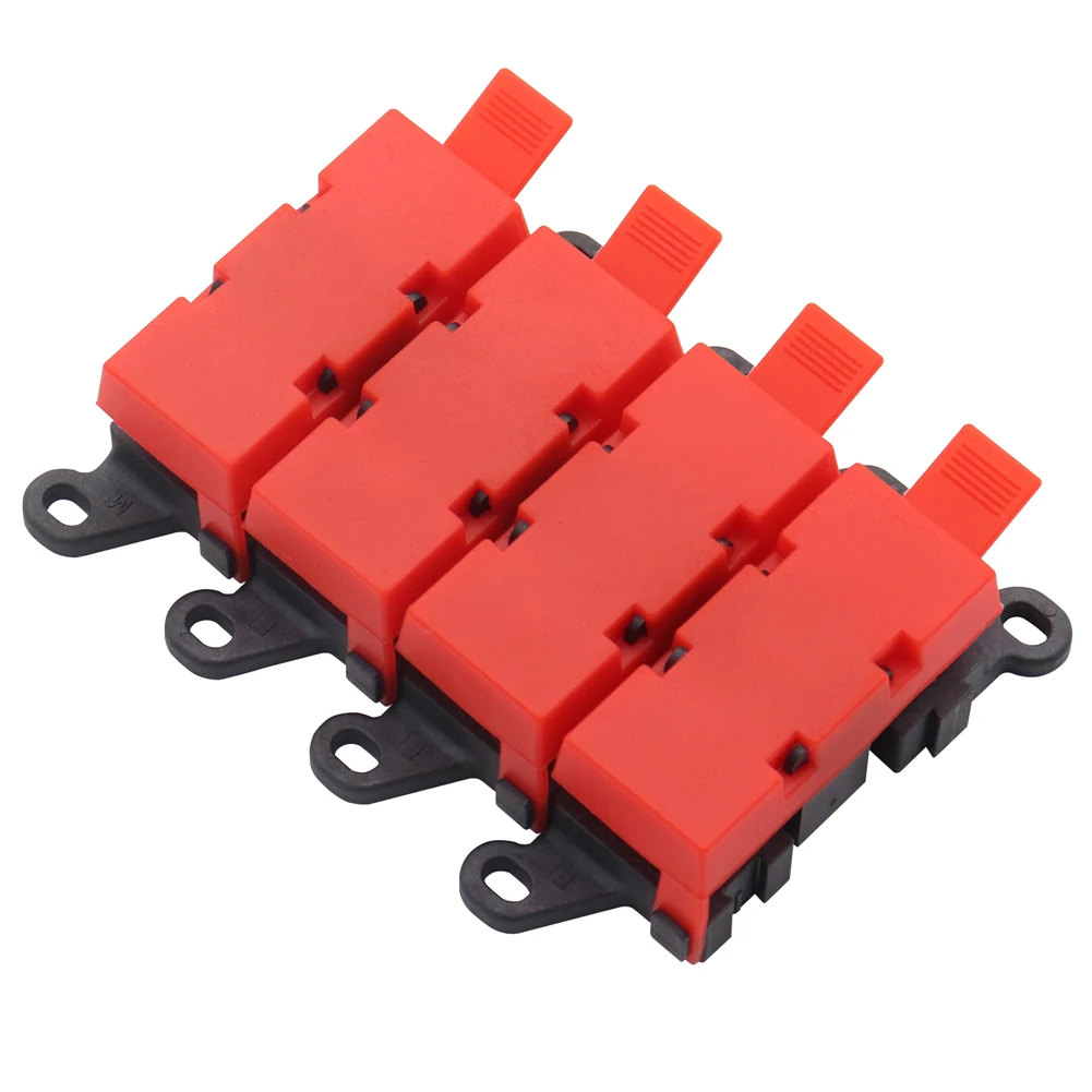 

3/4/5/6 Way Car Midi Fuse Box Block Holder 200A Fork Bolt Fuse Holder Marine SUV BDFS MIDI Fuse Holder for RV Car Boat Bus