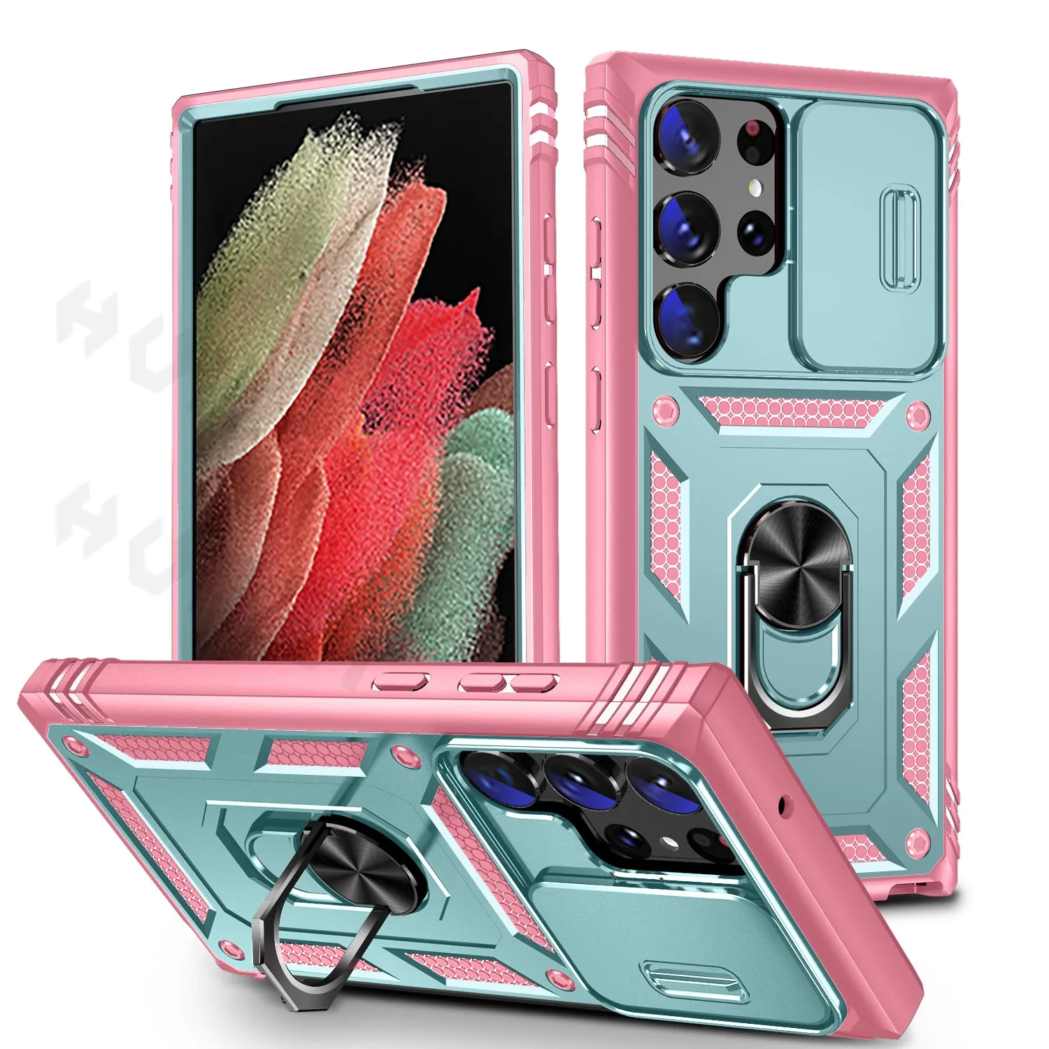 Kamera-Schiebeobjektiv-Hülle für Samsung Galaxy S25 Ultra S24 Ultra S24 FE S23 FE A55 A16 A15 A54 A52 A35 Schutzqualität Rugged Cove – Detail 15