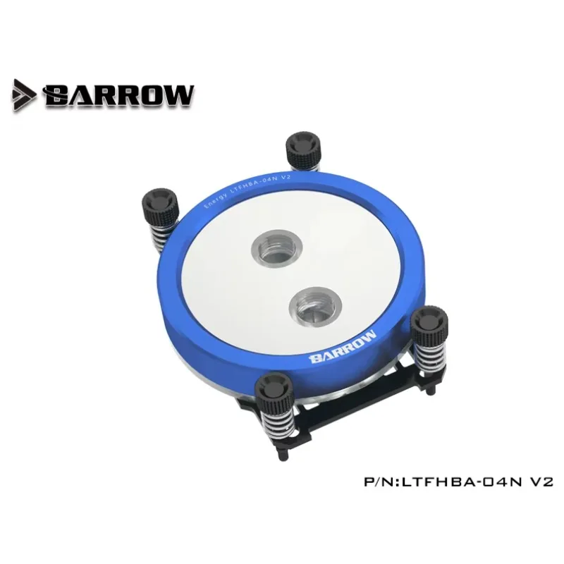 Barrow LTFHBA-04N V2, For Ryzen AMD / AM4 / AM3 CPU Water Block Mirror Extreme, LRC RGB v2 Acrylic Microcutting Microwaterway