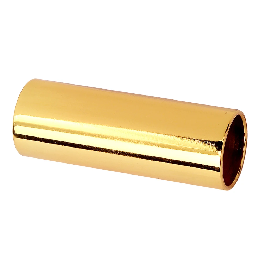 

51mm R37 Metal Guitar Slide Bar Smooth Strings Sound Accessories Golden Durable Easy Carry Finger Slide Finger Slider
