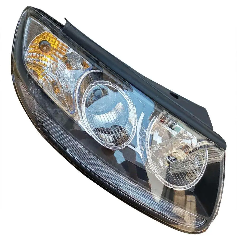 

Headlights Headlamps Assembly For Hyundai Santa Fe 2007 2008 2009 2010 2011 2012 Left or Right Side LH RH