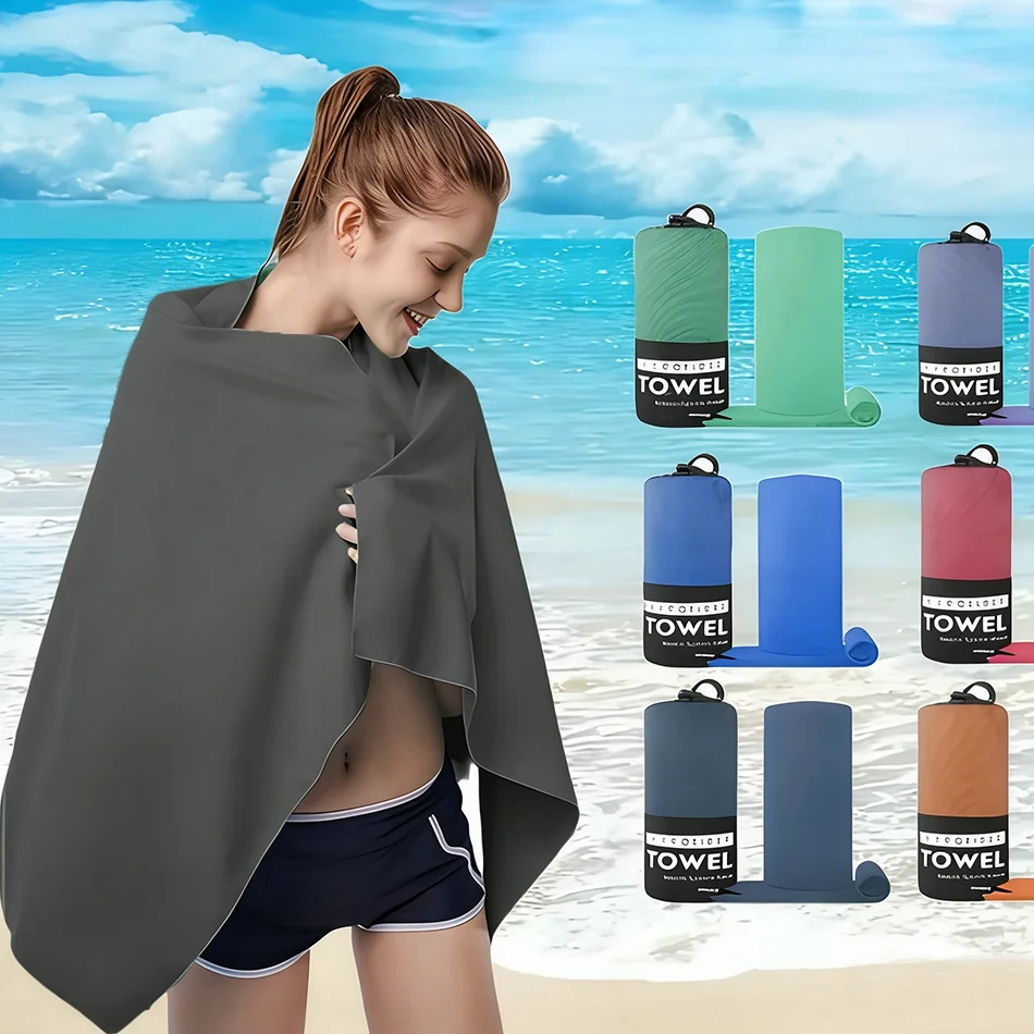 Quick-Dry Sports Towel 40X80CM Microfiber Running Yoga Gym Fitness Basketball Outdoor Camping Hiking Beach Towels