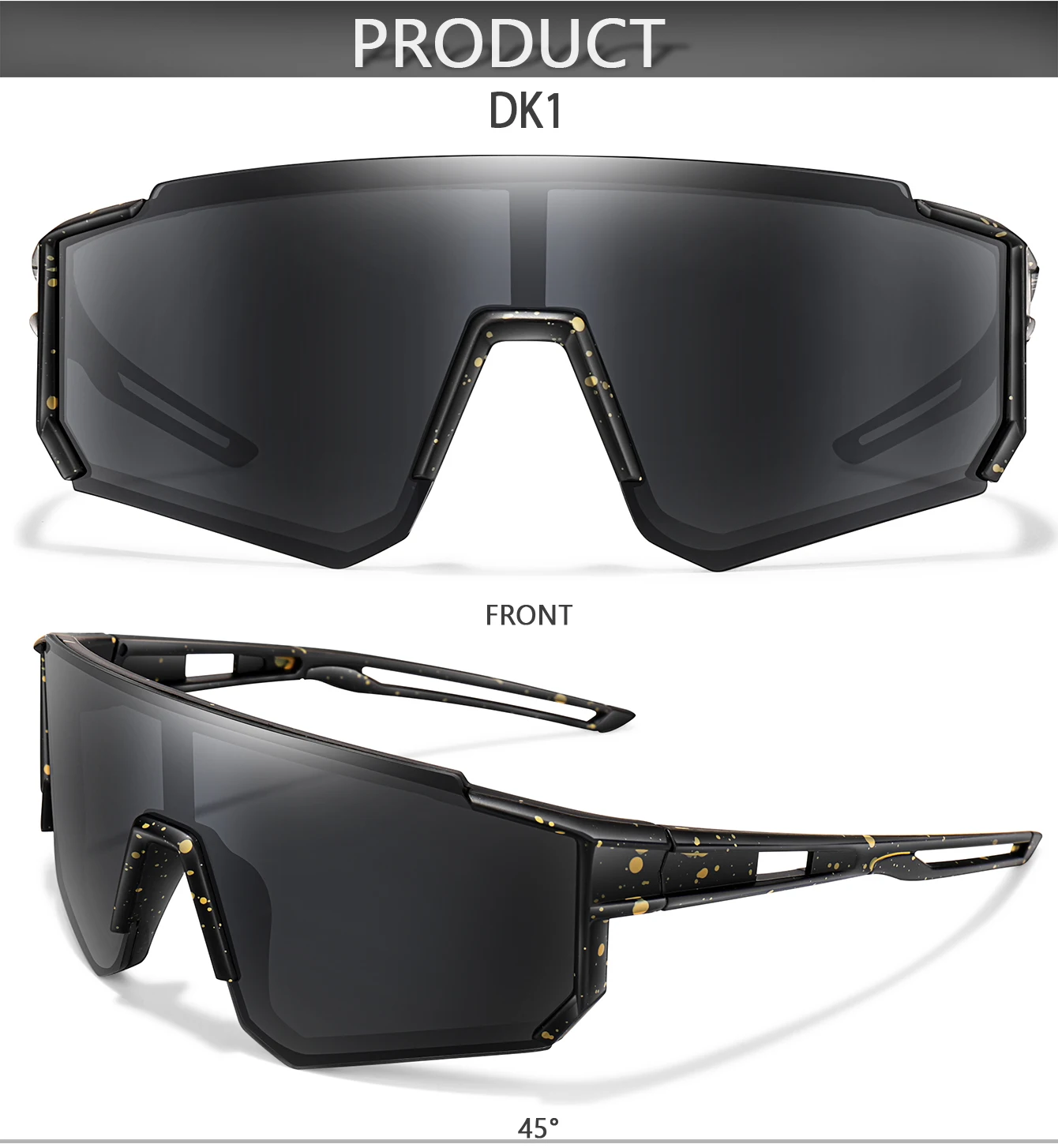 3-8 Year Old Kids Baseball Sunglasses Boys Girls Outdoor Bicycle Glasses UV400 Youth Sport Camping Mtb Bike Kids Eyewear – Detail 4