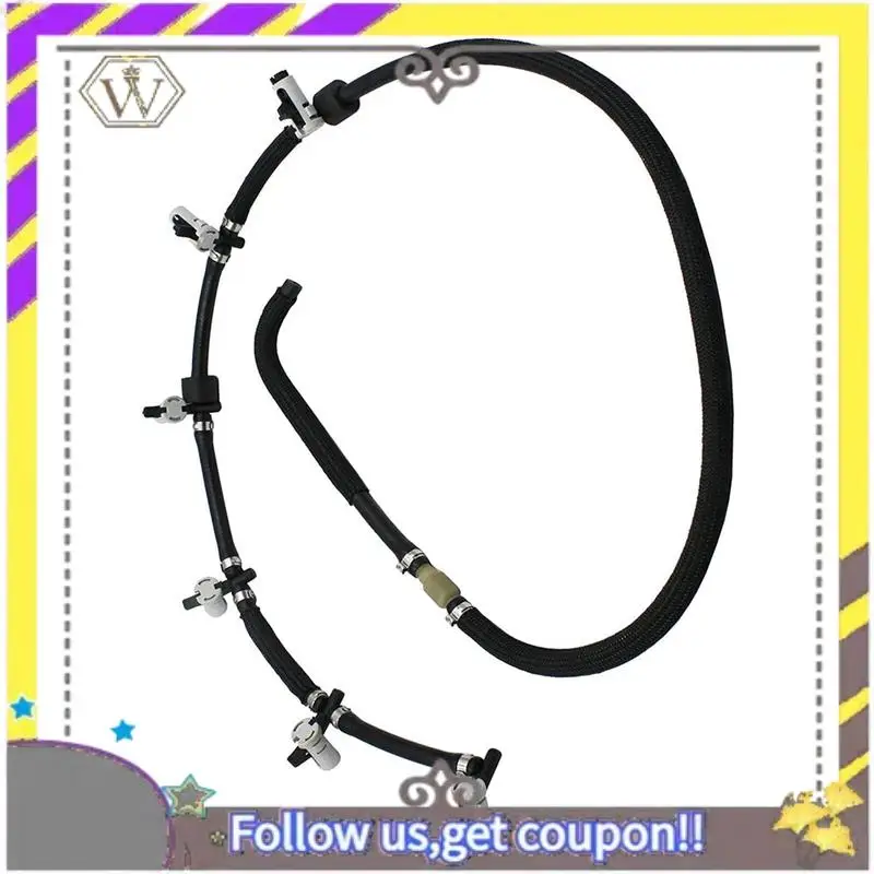 

L38A-Fuel Return Pipe Fuel Injector Leak Off Hose For-BMW 3 Series E90 E91 E92 E93 7799869, 13537799869