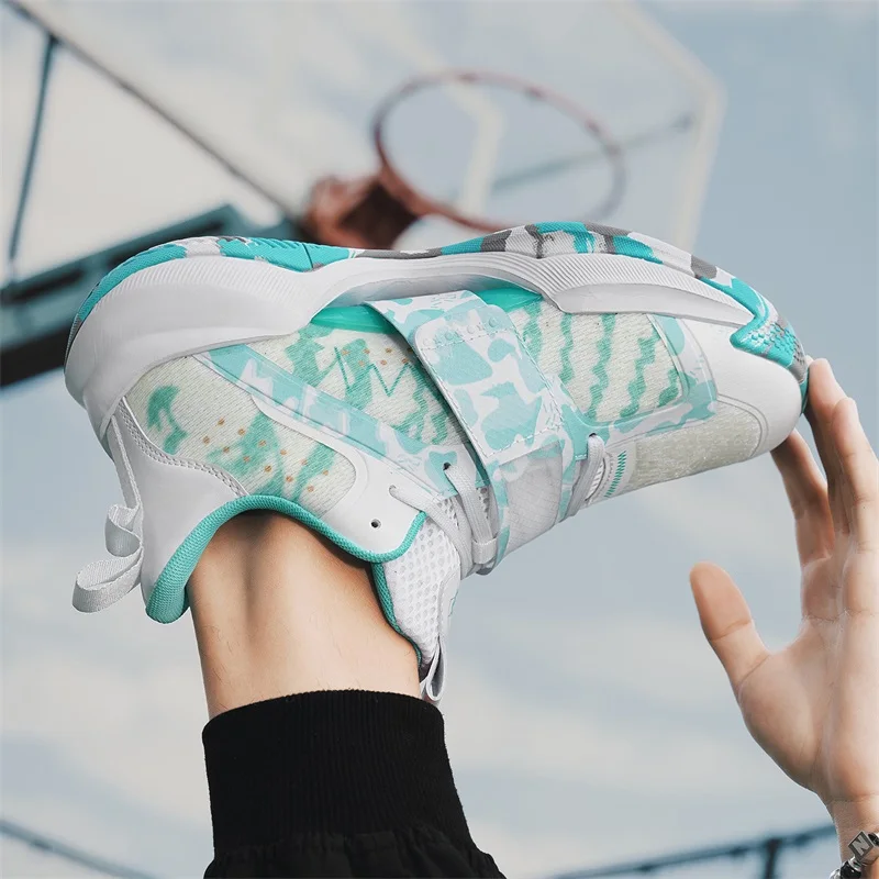 

Профессиональные баскетбольные кроссовки, мужские летние кроссовки для мальчиков, супер легкие спортивные баскетбольные кроссовки, мужские молодежные волейбольные кроссовки