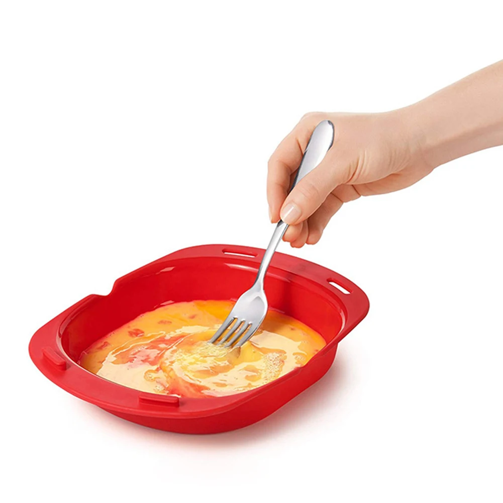 C2 Microwave Oven Silicone Omelette Mold Cooking Accessories Silicone Omelette Maker Egg Pancake Mold Mcmuffins Bread Roll