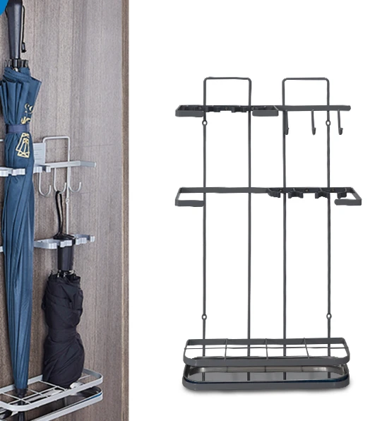 Umbrella rack for home simple multifunctional commercial hotel rain gear rack