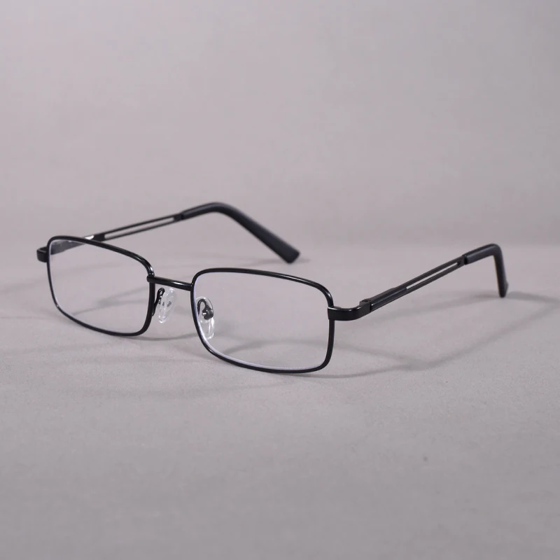 Hohe Qualität Edelstahl Lesebrille Männer Mode Presbyopie Brillen Business Hyperopie Anti Blaues Licht Brillen + 125 + 2 – Detail 20