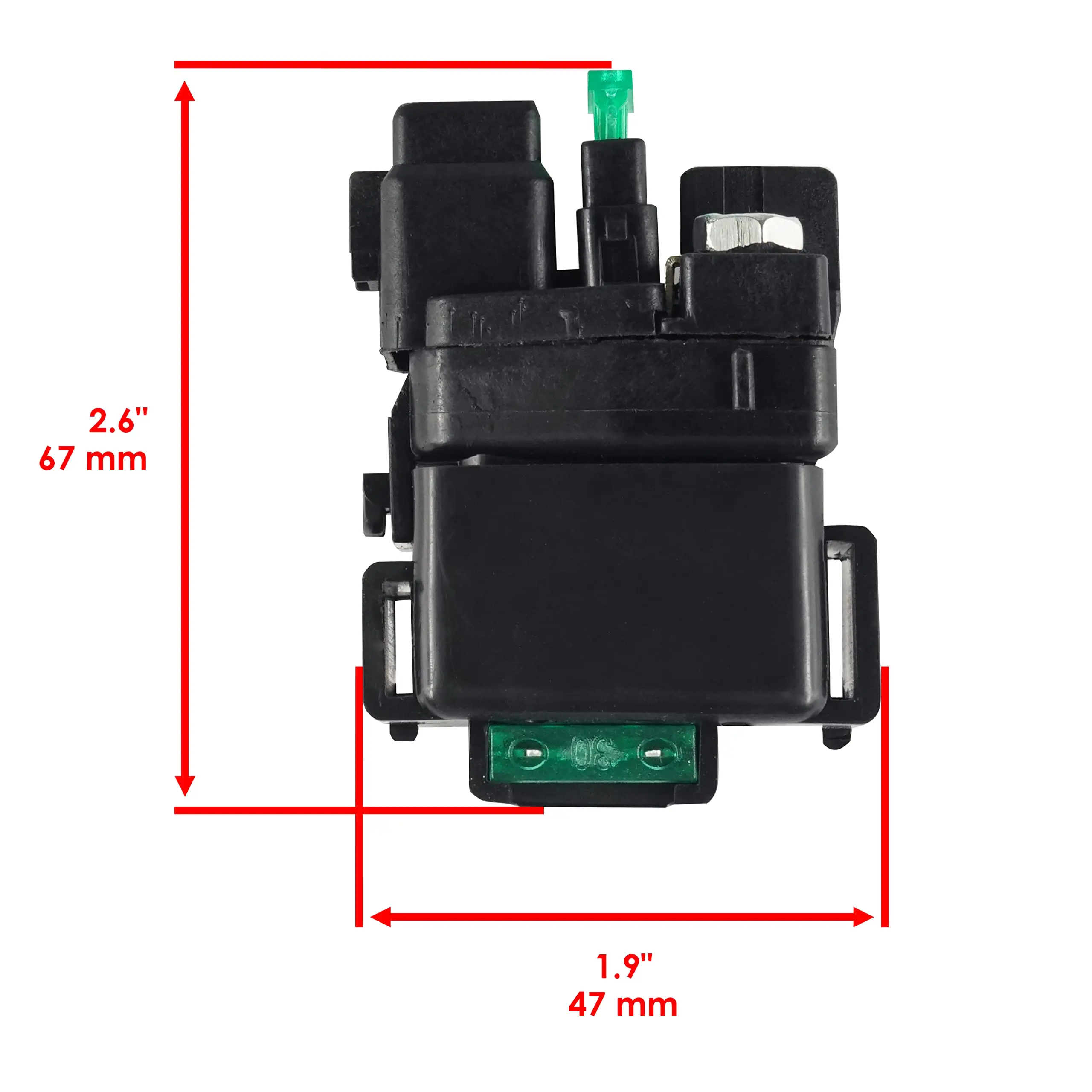 Electric Starter Motor Relay Set Fit For Suzuki GSXR1000 2001-2008 GSXR1000Z GSF400 GSF600 GSF600S GSF650 31100-08F00 31800-35F0