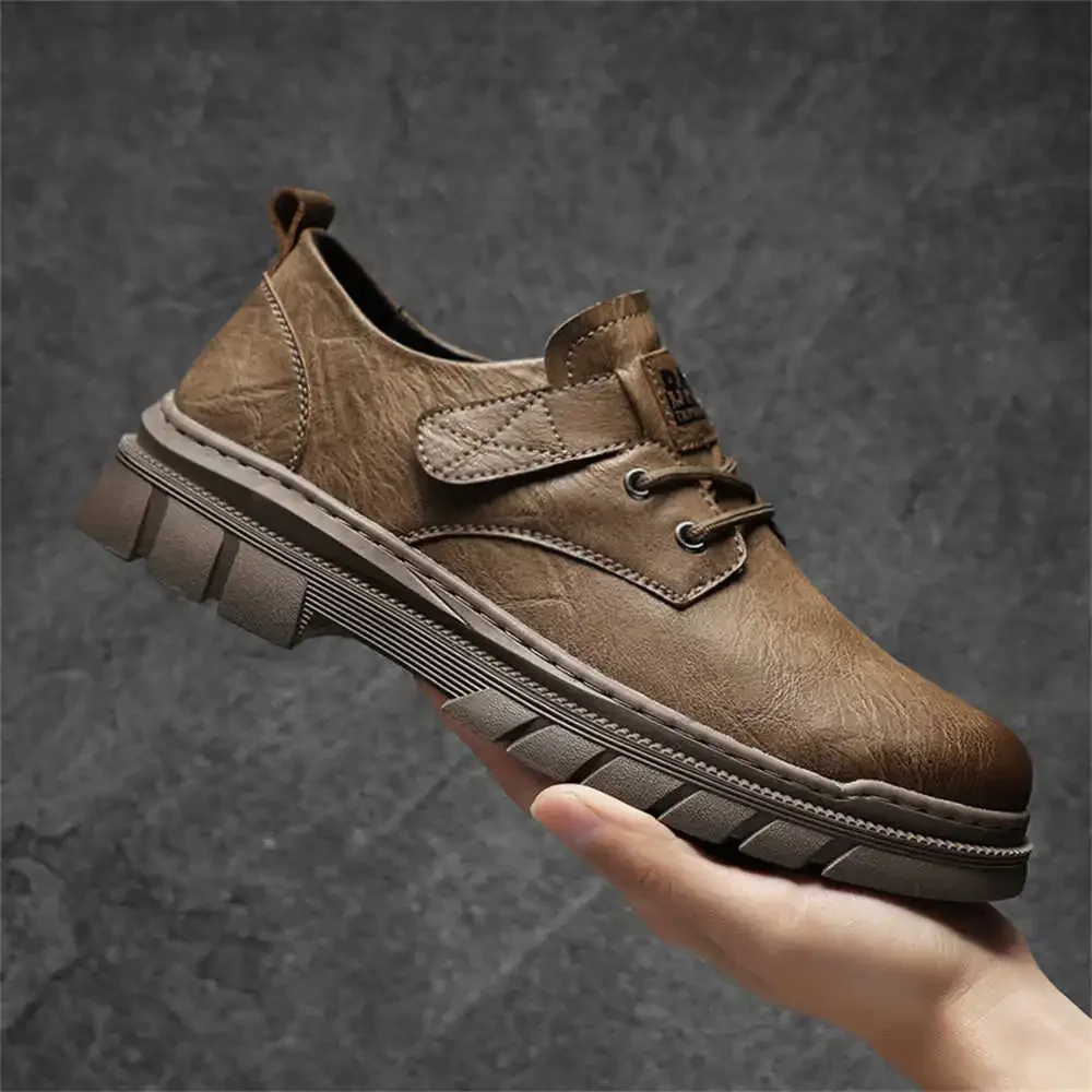 Anti-slip 40-41 Spring Boots For Casual Men's Black Sneakers Tennis Men's Shoes Sport Athletic Particular Super Comfortable