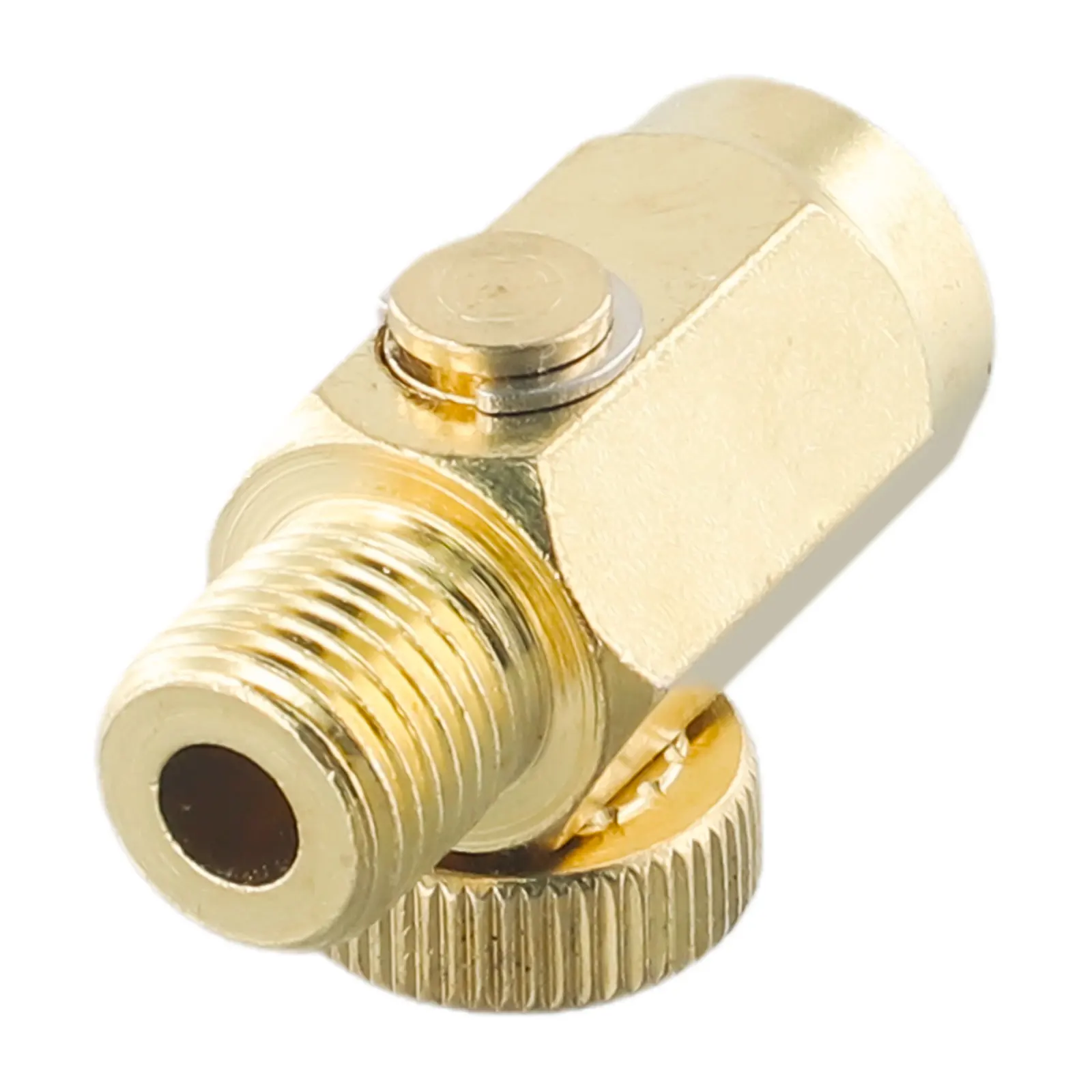 4pcs 1/4inch NPT Inline Regulator Solid Brass Compressed Water Heater Air Pressure Valve Replacement Air Tool Accessories