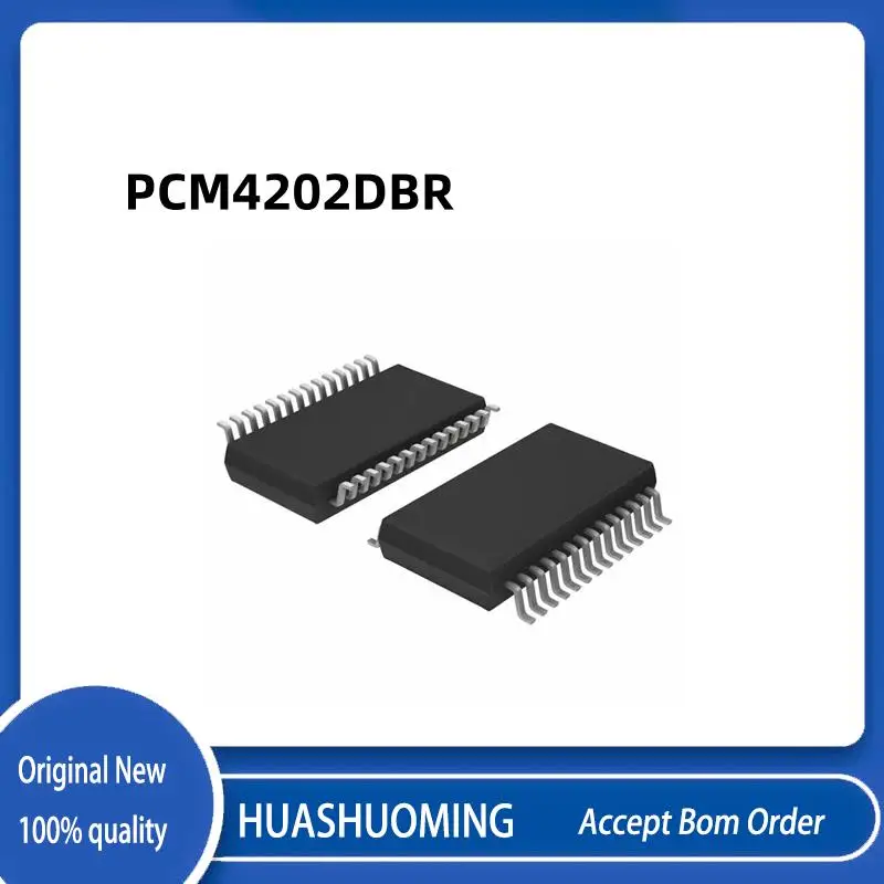 2PCS-10PCS/LoT New  PCM4202DBR PCM4202D   PCM4202 SSOP28