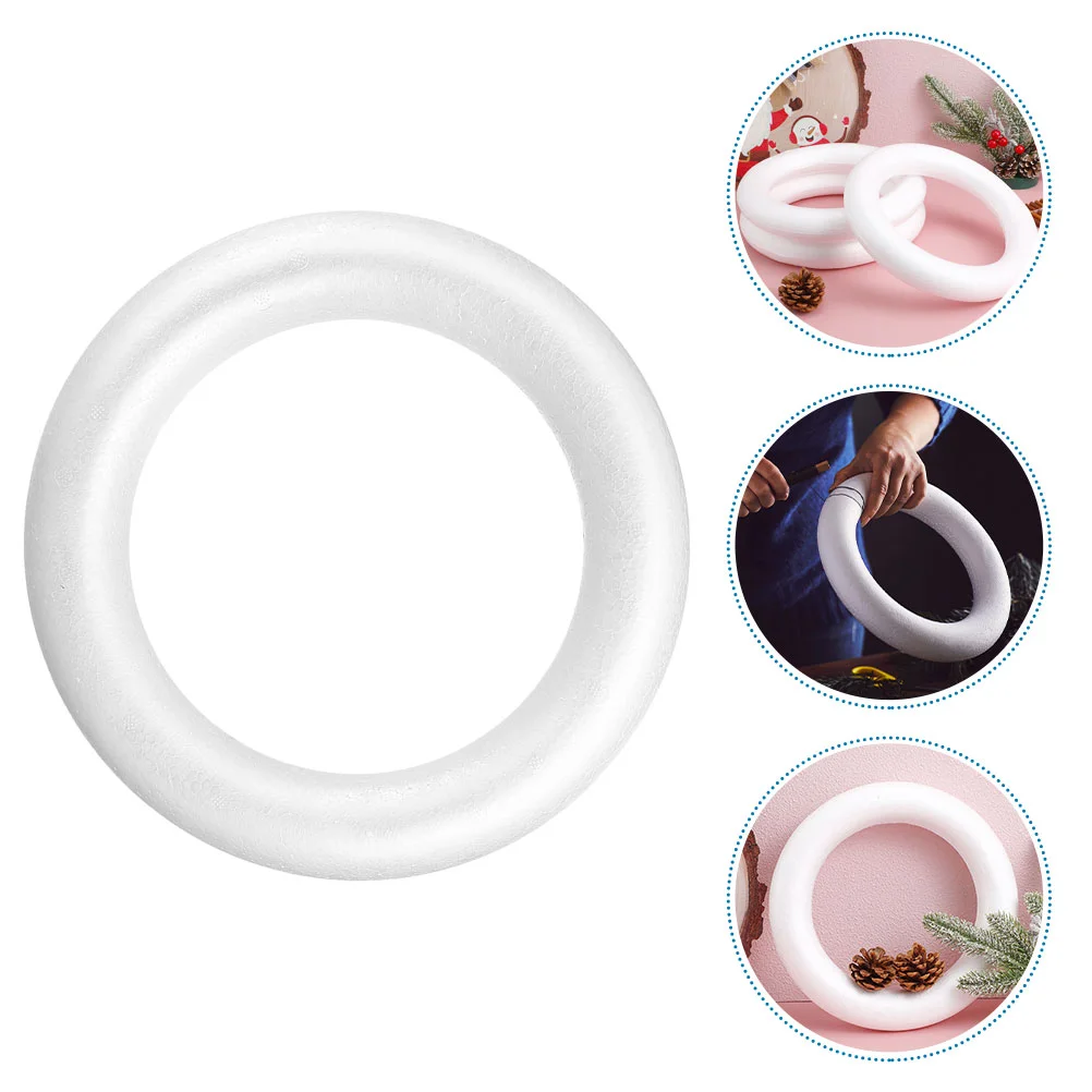 DIY Crafts Bubble Circle Foam Unfinished Foams White Model Festival for