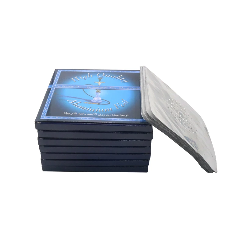 SY-papel de aluminio perforado para Narguile, Hookah, Shisha, accesorios para fumar, herramientas, 1 unidad