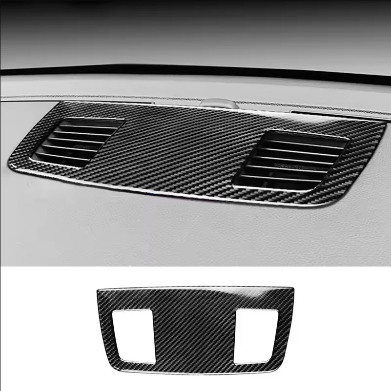 

Carbon Fiber Car Dashboard Air Outlet Vent Frame Cover Trim Sticker For BMW E90 E92 E93 3 Series 2005-2012 Auto Accessories
