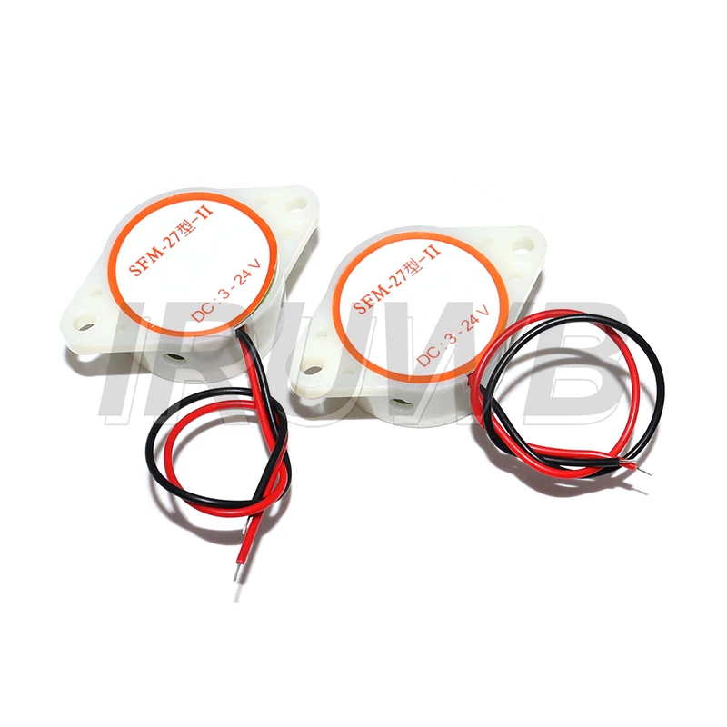 SFM-27 صفارة نشطة إنذار 95DB 3015 صفارة متقطعة عالية ديسيبل تيار مستمر 3-24 فولت 12 فولت، لاردوينو #6