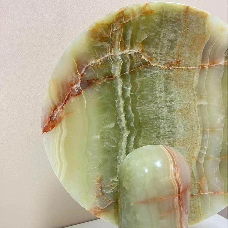 

Wabi-Sabi Minimalist American Table Lamp Marble Designer Post-Modern Lamp for Living Room Study Bedroom