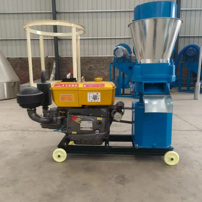 

Animal Pellet Mill Livestock Feed Making Machine Flat Die Pig Horse Cattle Sheep