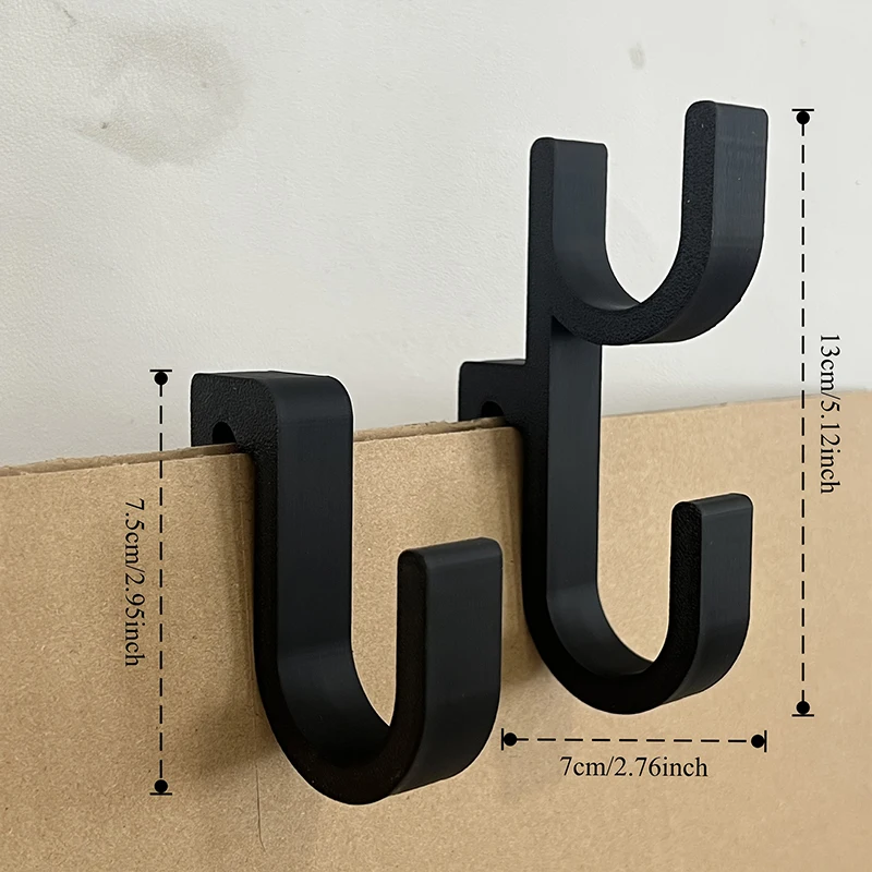 Multi Functional Seat Back Storage Racks 2pcs Car Umbrella Hooks Trunk Hangers Universal for Sedans with No Drill Installation